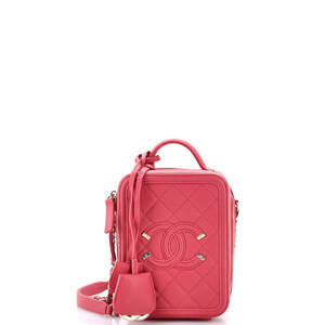 Chanel Filigree Vertical Vanity Case #239845C39B